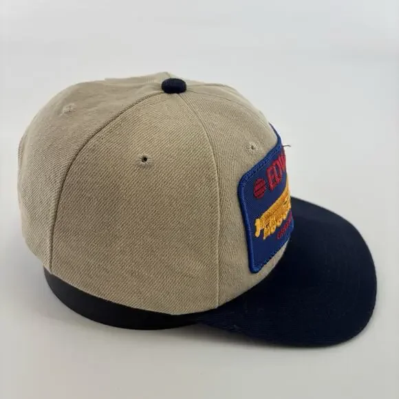 Vintage Edwards Patch Hat Cap SnapBack Trucker K Products Manufacturing Cranes - Picture 4 of 6